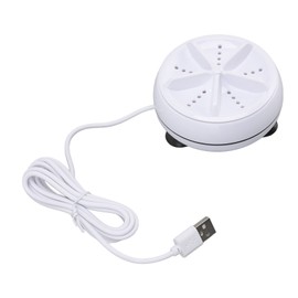Portable Washing Machine Multifunctional USB Powered Ultrasonic Turbine Washing Machine for Travel Business Trip