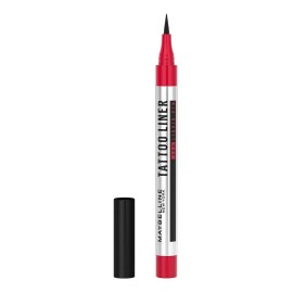 Pincel Delineador De Ojos Tatto Liner Dip In 48hr Maybelline Negro Mate