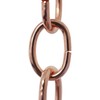 RCH Hardware CH-S56-11S-CO Steel Chandelier Chain 9 Gauge, Copper (1