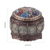 Vintage Music Box with 12 Constellations Rotating Goddess Twinkling LED