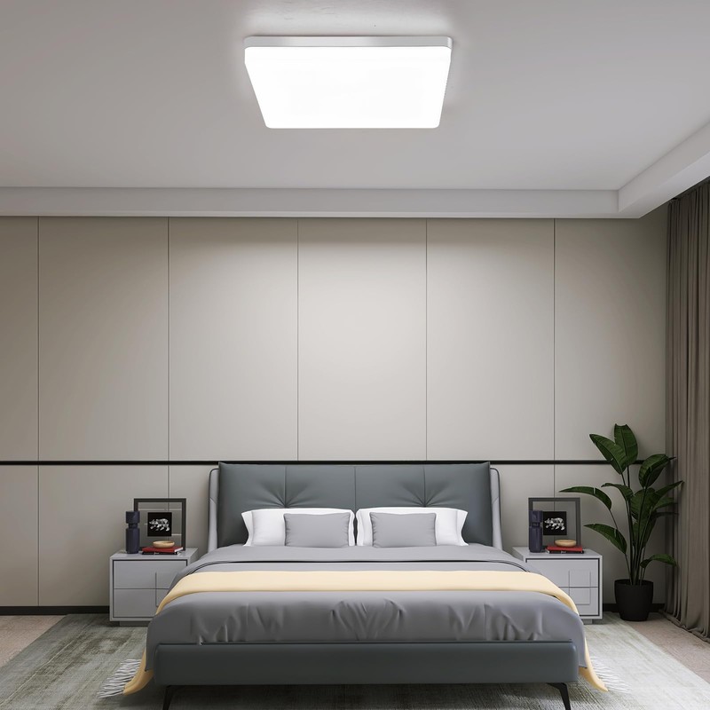 Riserva Square LED Ceiling Light 48W, LED Ceiling Lamp, IP44
