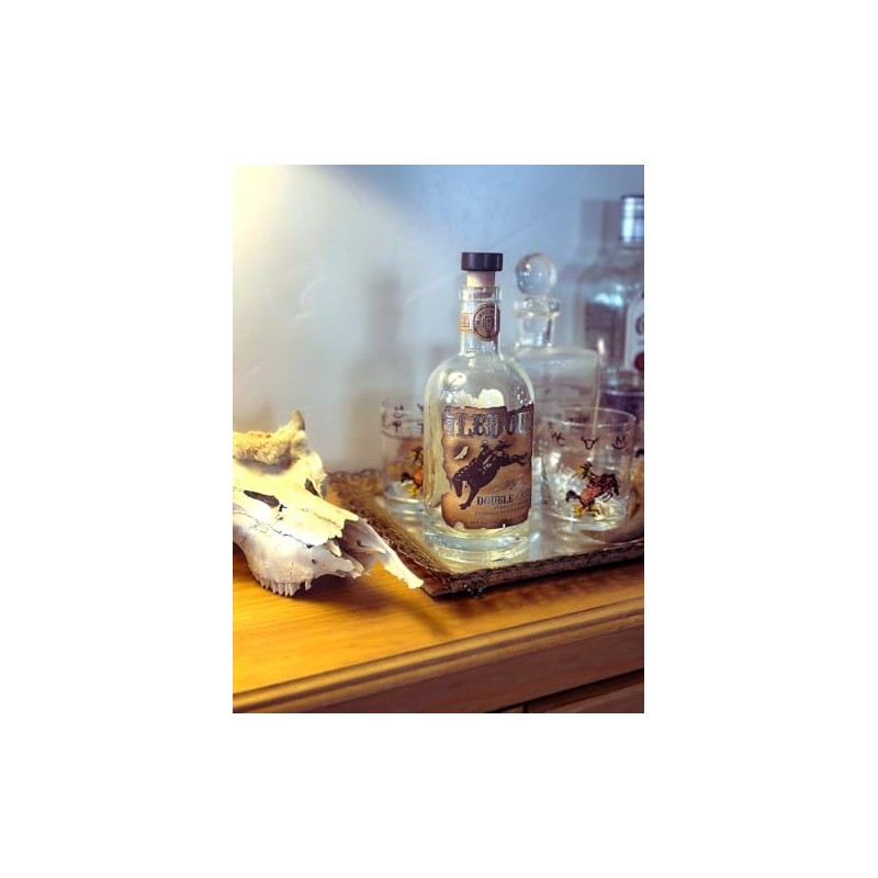 BLACK FOREST DECOR Bronco Buster Double Old Fashioned (Set of