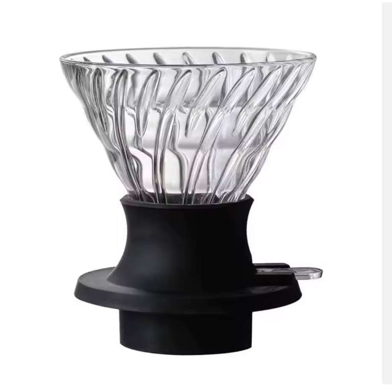 Prepare coffee according to the tea principle, immersion dripper switch,