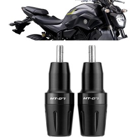 FOR MT07 Tracer 700 Tracer 700 GT 7 FZ07 2014-2023 Flyer Line Club Projector Bike Safety Guard Fall Protection Equipment (black)