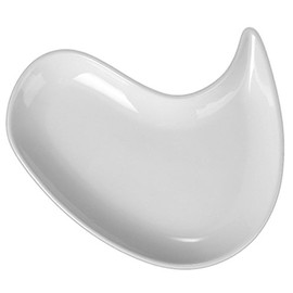 Holst Porzellan YY 021 Half Plate 27 cm Single White 27.5 x 24.5 x 3 cm