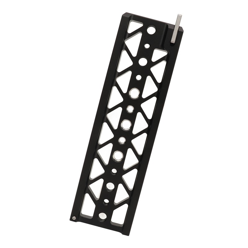 Dovetail Plate for Arca 8in 1/4 3/8 Threaded Holes Aluminum