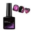 Virellay Cat Eye Nagellack - Gel Nagellack mit Magnet (Pink,