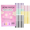 MAFAB 300 Parches Cubre Acne Figuras Estrella Corazones Mascarillas Anti