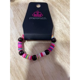 Paparazzi Bracelet- Starlet Shimmer- Kids Line Multi-Colored Beads and Spacers