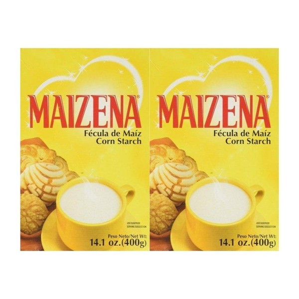 Maizena Corn Starch, 14.10 Ounces (Pack of 2)