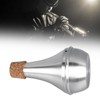 Trumpet Mute Silencer Aluminum Alloy Practice Musical Instrument Part Accessory
