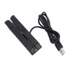 3 Track Magnetic Stripe Card Reader Bidirectional Manual USB Card