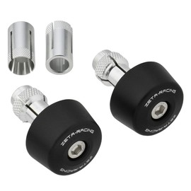 ZETA Racing Compatible Handlebar Inner Diameter (Φ13.5 - 19 mm) Bar End Slider Grip Throttle Tube Protection POM Slider Abrasion Resistant Weather Resistant Trouble Prevention Race Dirt Freak F5211