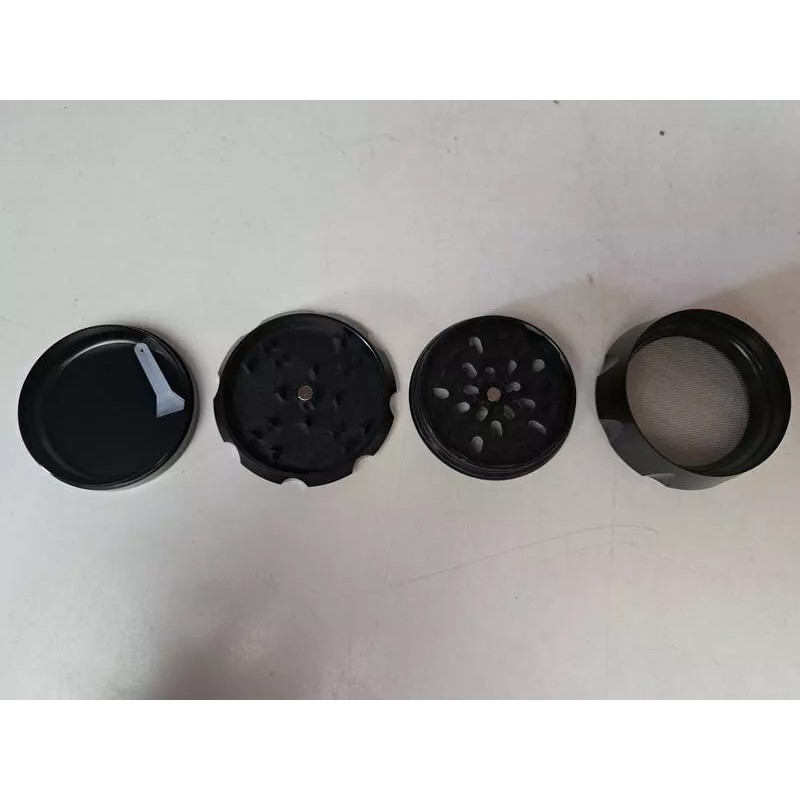 Dapoprren Metal Spice Grinder Mill - Black