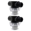 HaeKap 2 Pieces Water Pump Strainer Filter, RV Replacement 1/2