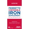 Ferretts Chewable iron supplement (18mg Elemental Iron), 60 tablets