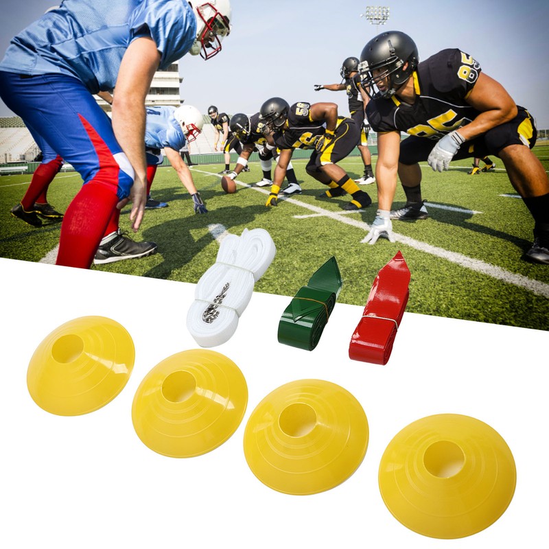 Flag Football Set 10 Player Football Belts Flags Kit 10