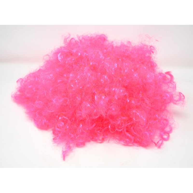 One Size Pink Clown Wig for Adults