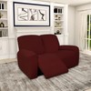 Easy-Going 100% Dual Waterproof Recliner Loveseat Cover, 6-Pieces Stretch Relining