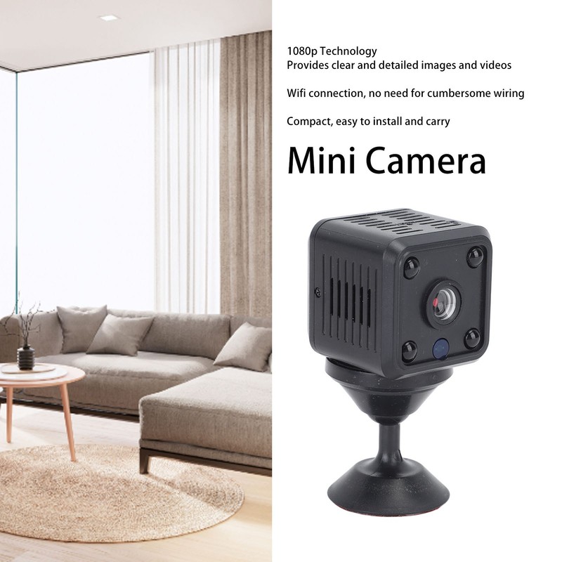 Mini Camera 1080P Wifi Night Vision Wireless Portable Surveillance Camera