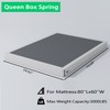 Vaciwe Queen Box Spring 4 Inch Heavy Duty Metal Box