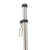 Boat Flag Pole Mount, Stainless Steel Marine Grade Rail Mount