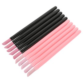 WOONEKY Ergonomic Manicure Pen Set Pack Single Head Nail Cuticle Remover Buffing Tool for Shiny Nails