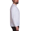 iQ-Company Men's Long-Sleeved Shirt, UV protection 300, Loose Fit, white