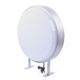 LED Light Box Store Sign Double Sided Outdoor Illuminated LED Light Box Advertising Logo Sign Open Signs Billboard for Store Outside Decoration (20 inch Round)