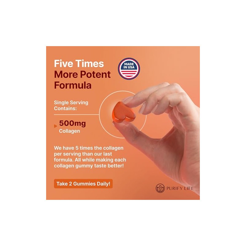 Collagen Gummies For Men And Women Hair Skin Nails 90ct