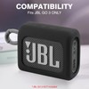 BEAUDOM Silicone Case Compatible with JBL GO 3 Portable Bluetooth