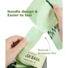 AYOTEE Compost Bags 1.6 Gallon with Handle Tie, 75 Count
