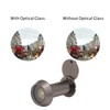 Door Viewer Antique Brass Peephole Wide Angle 50-75mm Thick Doors
