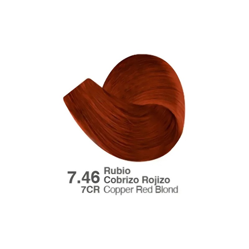 Tinte Nutrapel Colortech tono 7.46 para cabello