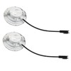 YHXiXi 2pcs 12V DC 1.5W Hood Light with SM Socket