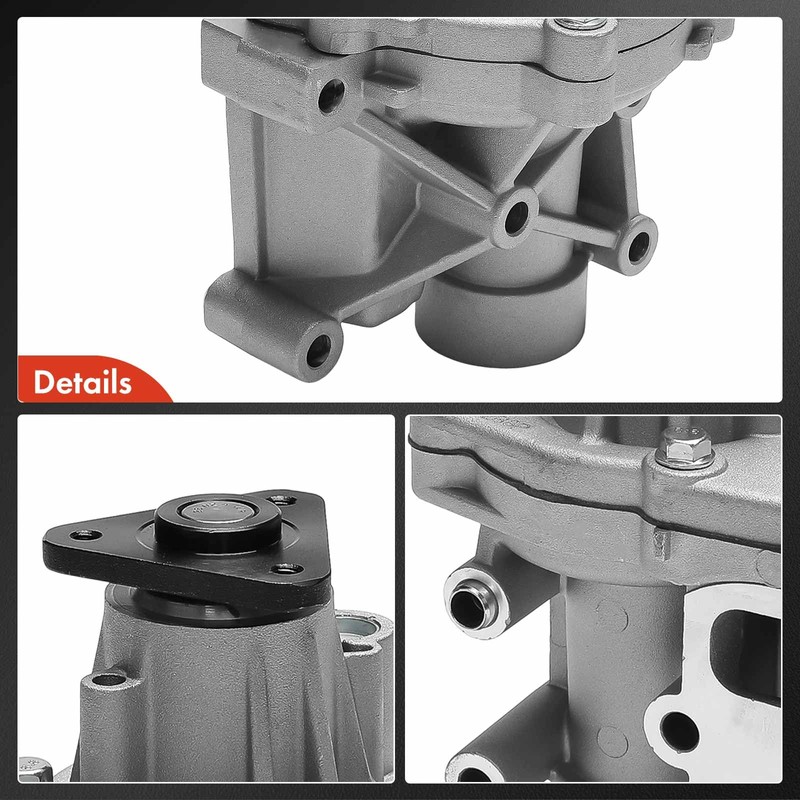 A-Premium Engine Water Pump Compatible with Hyundai Sonata 2015-2019, Santa