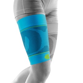 Bauerfeind Sports Compression Upper Leg Sleeves (1 Pair) - Thigh & HamstringCompression for Improved Blood Circulation & Recovery - Thigh Wrap for Quad Support (Rivera, X-Large/X-Long)