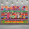 Mexican Party Decorations-Cinco De Mayo Fiesta Backdrop,Taco Party Birthday Photo