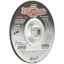 Depressed Center Whl, T27, 7x1/4x5/8-11, ZA