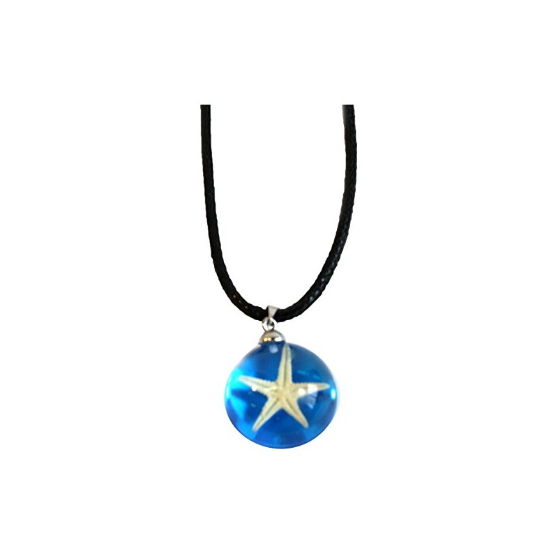 REAL BUG Starfish Necklace, Oceanic Blue