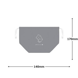 Kamio Japan Drawstring Lunch YURUNYA Girls Medium