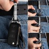 TISUR Titanium Key Holder, Belt Clip, Carabiner, Belt Hook, Stylish,
