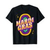 Mardi Gras Carnival Beads New Orleans French Festival Parade T-Shirt