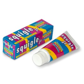 Squigle Jr Toothpaste (for Infants, Toddlers), Travel Toothpaste, Prevents Cavities, Mouth Ulcers, Canker Sores, Chapped Lips. Soothes, Protects Dry Mouths. Stops Tooth Sensitivity, No SLS - 1 Pack