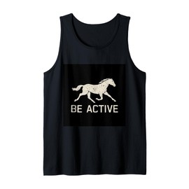 Be active fitness for horse fans Tank Top