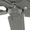 Hunter Fan 44 Inch Low Profile Matte Silver Finish Outdoor