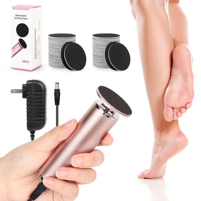 Electric Foot File Remover Callus: Profesional Pedicure Tool for Callus