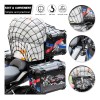 Red Elástica Tanque Porta Bultos Parrilla Casco Moto 4 Pzs