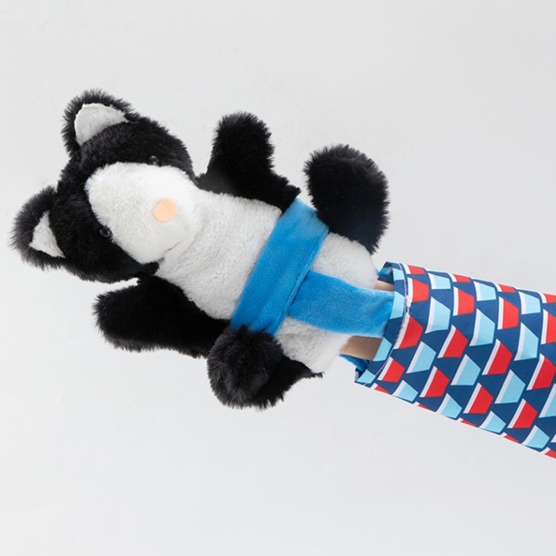 DtgEcd 1Pcs Cat Wrestling Puppet, Interactive Hand Puppets for Cats,