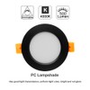 YGS-Tech 3 Inch LED Recessed Lighting, Dimmable Downlight 5W(40W Halogen